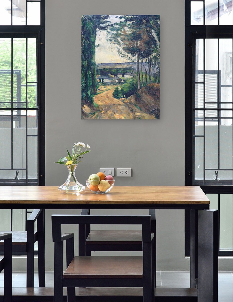 Cuadro decorativo técnica mixta Campos 4