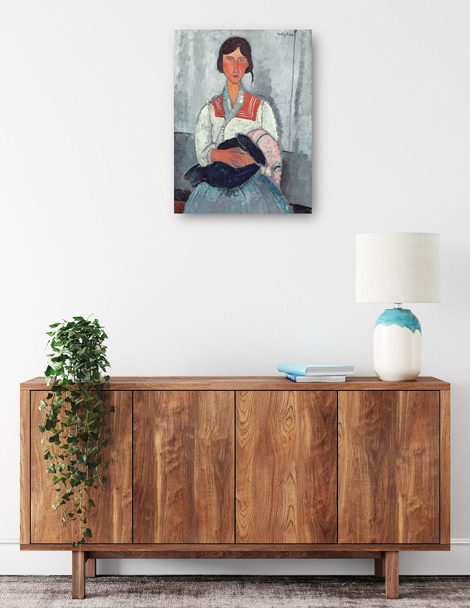 Cuadro decorativo técnica mixta Familia 2