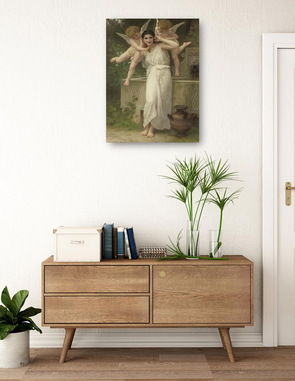 Cuadro decorativo técnica mixta Ángeles 3