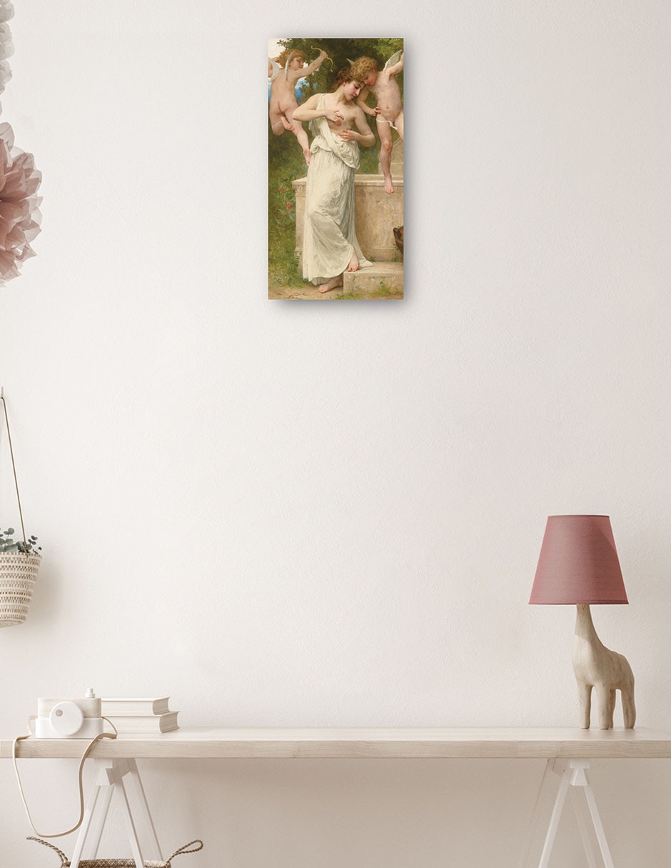 Cuadro decorativo técnica mixta Ángeles 3