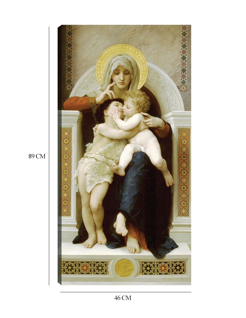 Cuadro decorativo técnica mixta Vírgenes 3