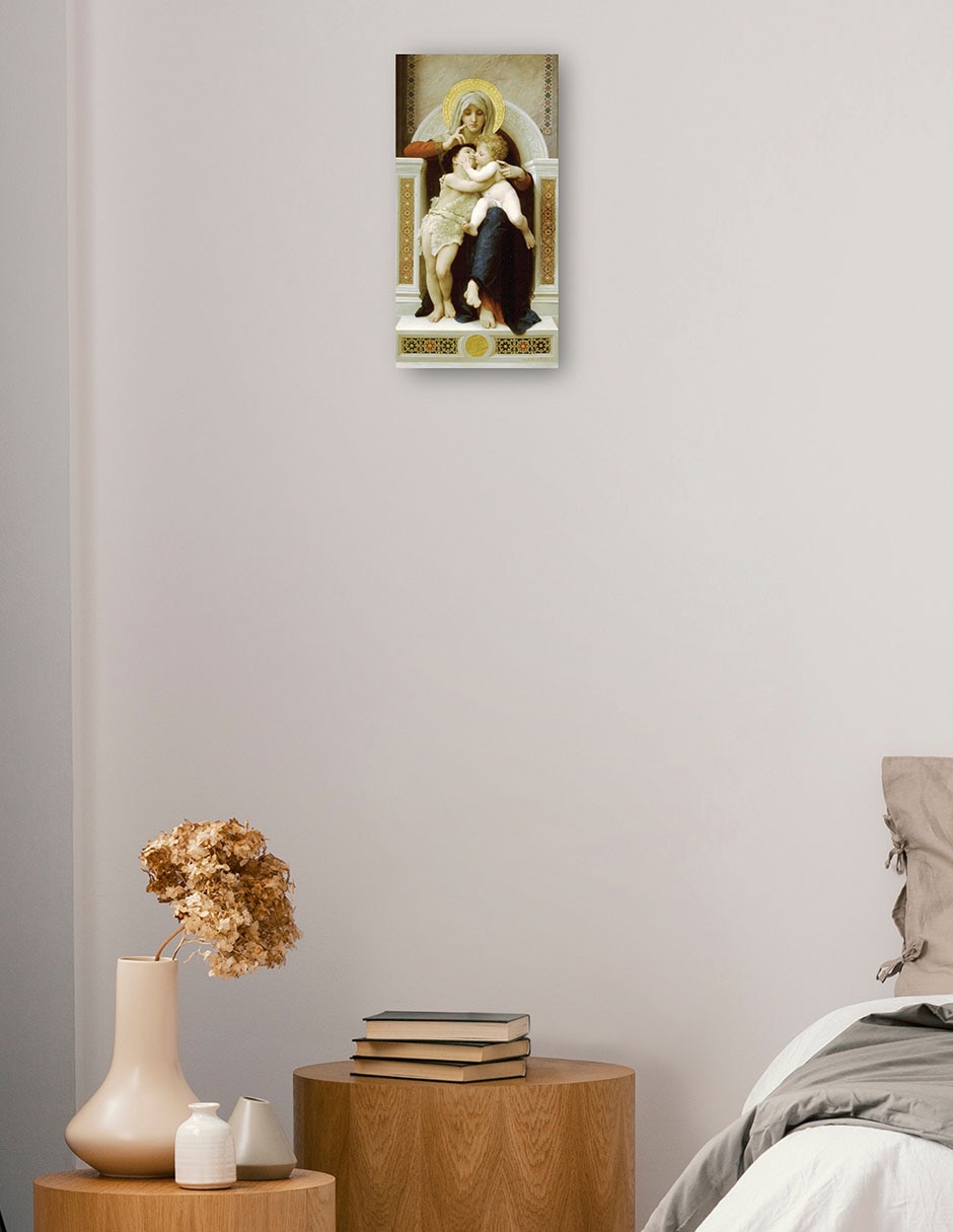 Cuadro decorativo técnica mixta Vírgenes 2