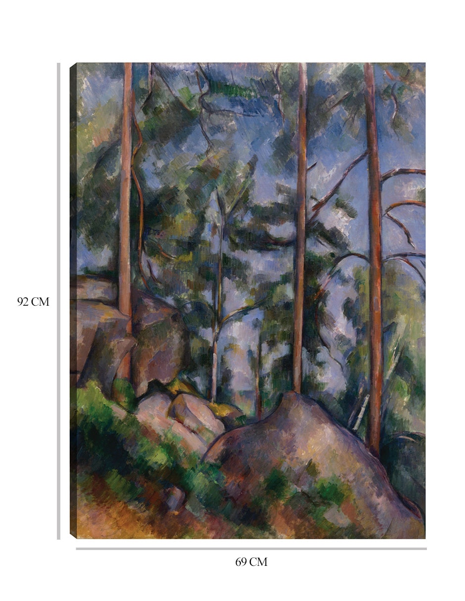 Cuadro decorativo técnica mixta Bosques 2