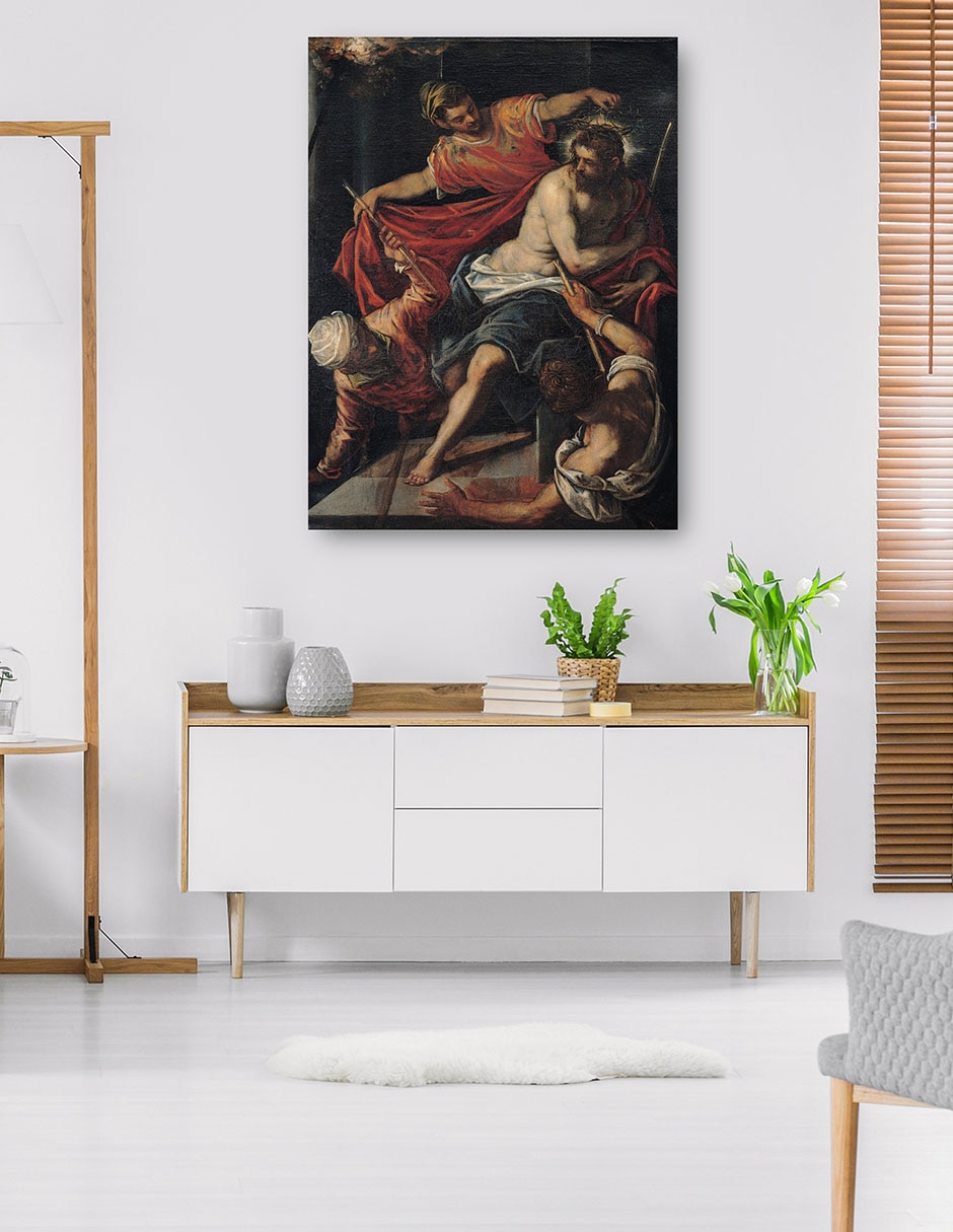 Cuadro decorativo técnica mixta Figuras Celestiales 5
