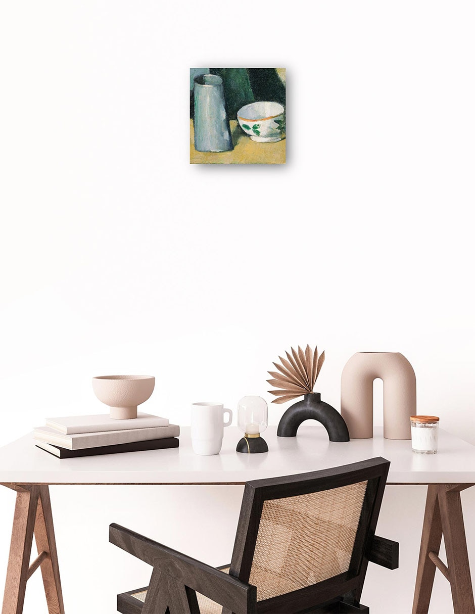 Cuadro decorativo técnica mixta Cómida 2