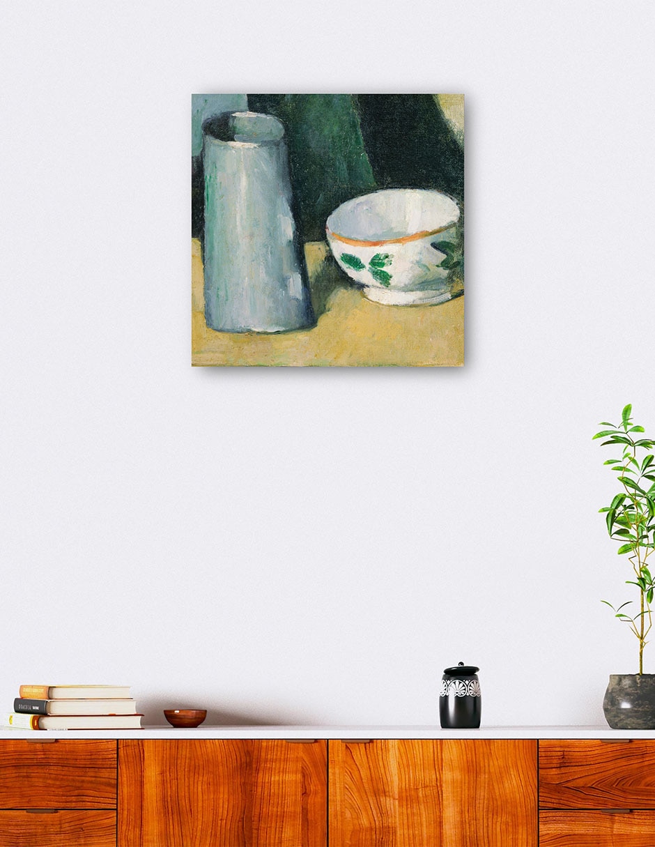 Cuadro decorativo técnica mixta Cómida 5