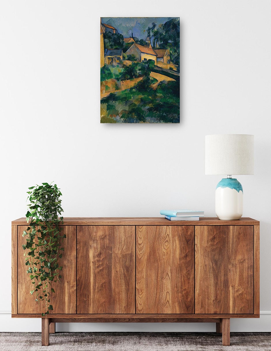 Cuadro decorativo técnica mixta Lugares 3