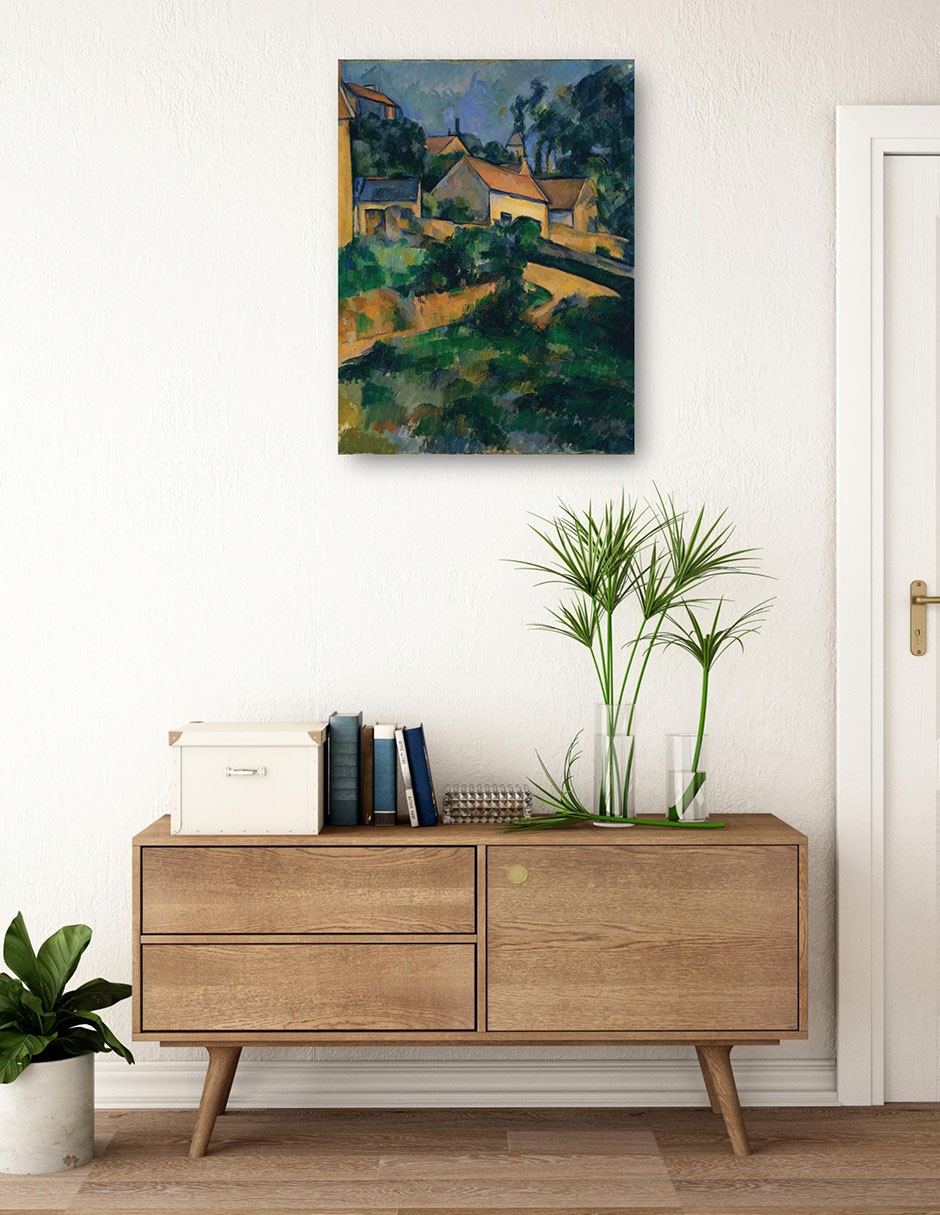 Cuadro decorativo técnica mixta Lugares 4