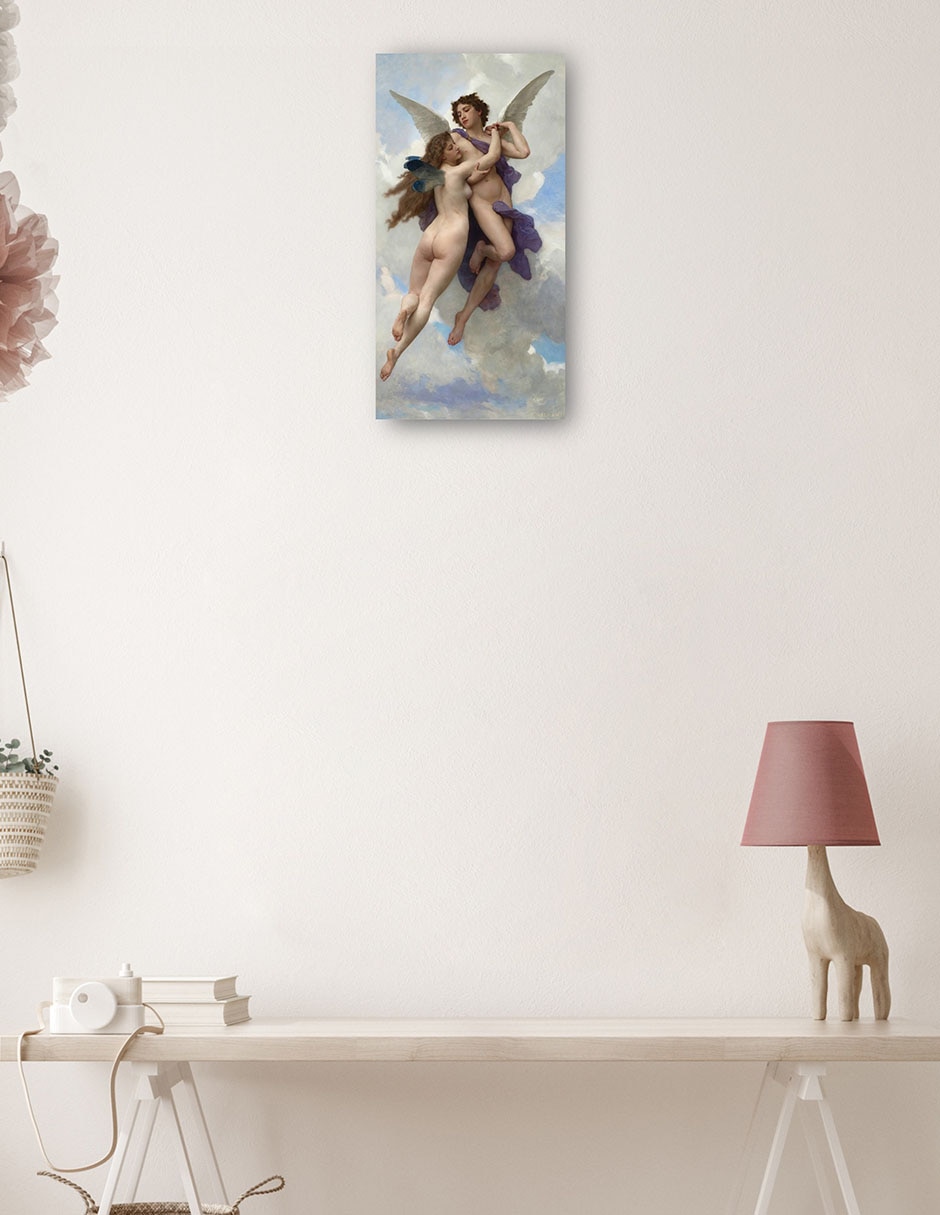 Cuadro decorativo técnica mixta Ángeles 4
