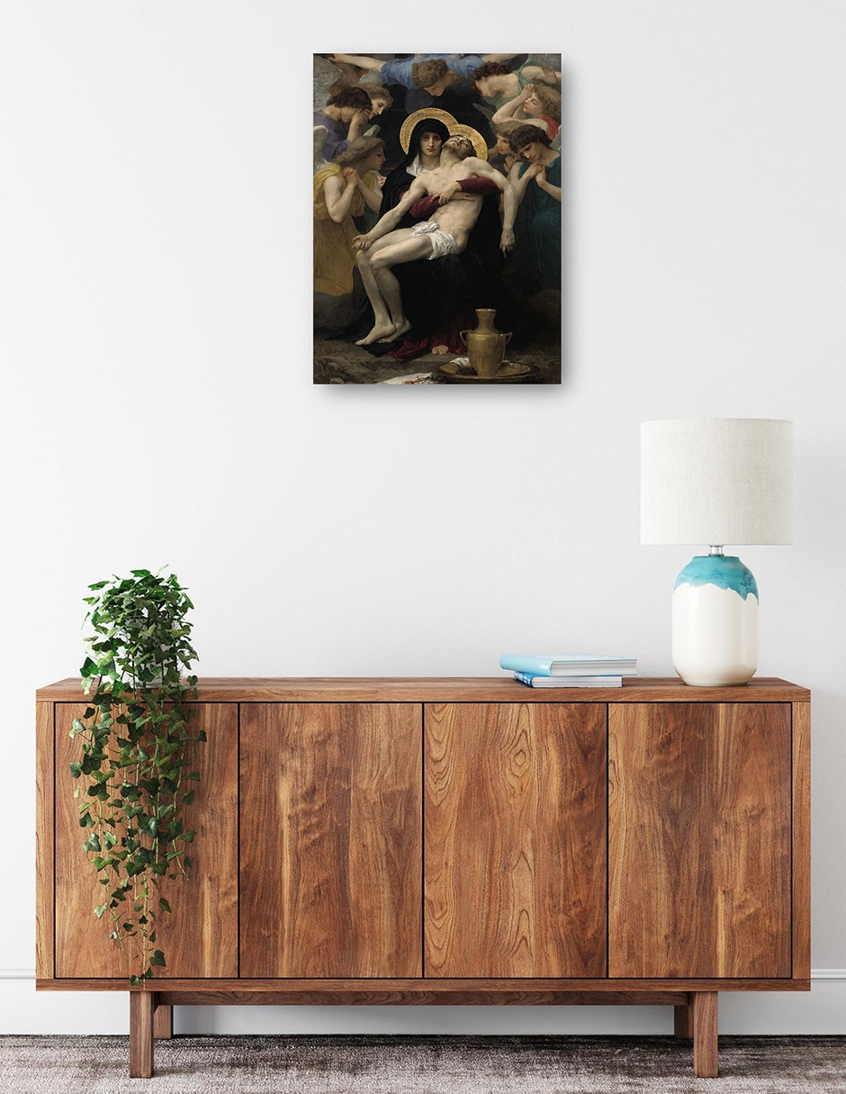 Cuadro decorativo técnica mixta Figuras Celestiales 2