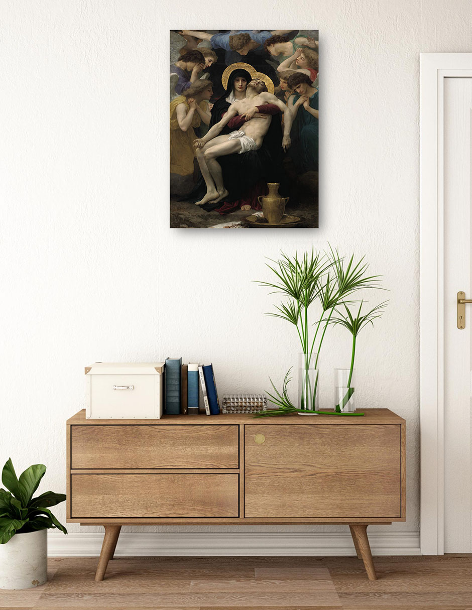 Cuadro decorativo técnica mixta Figuras Celestiales 3