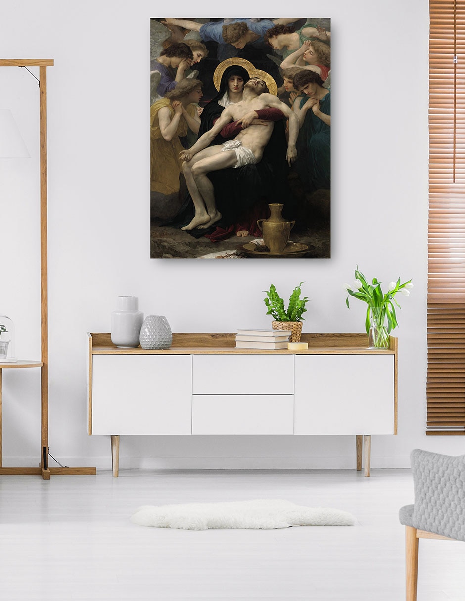 Cuadro decorativo técnica mixta Figuras Celestiales 5