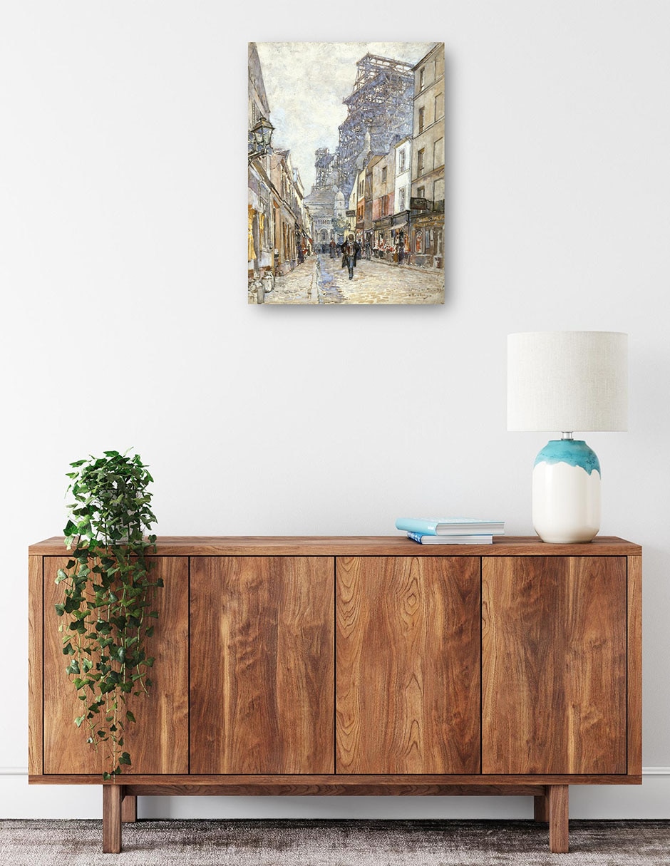 Cuadro decorativo técnica mixta Lugares 2