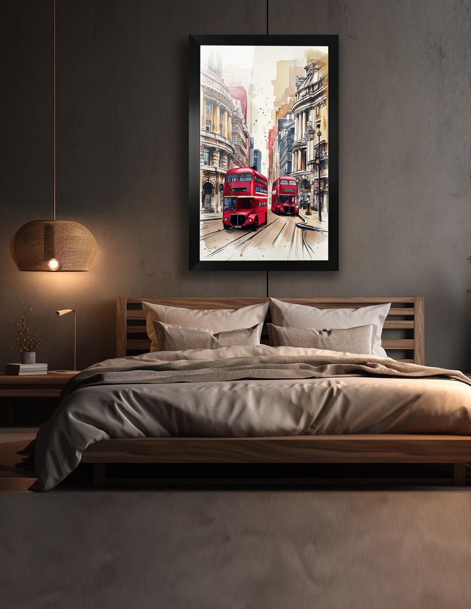 Cuadro decorativo bus 2
