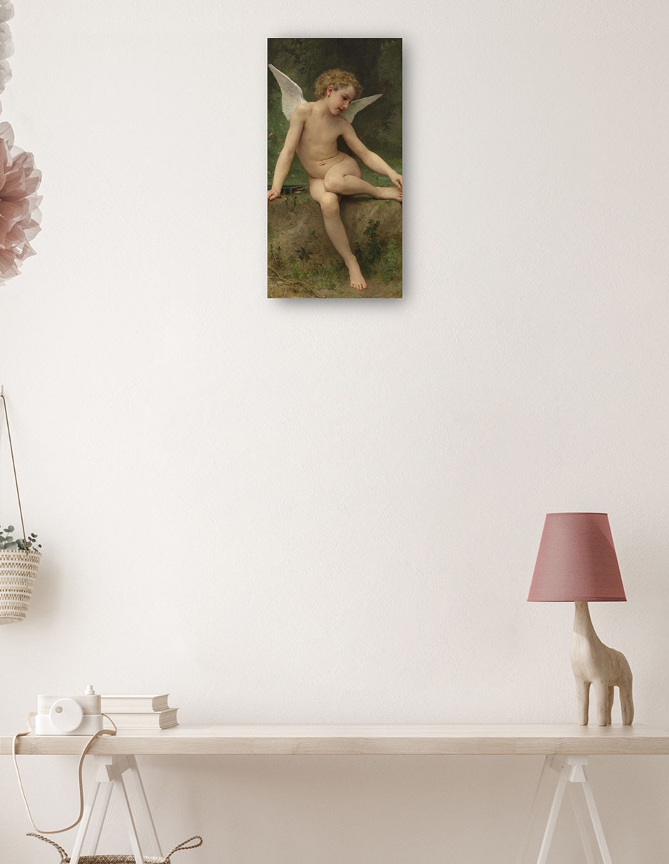 Cuadro decorativo técnica mixta Ángeles 3