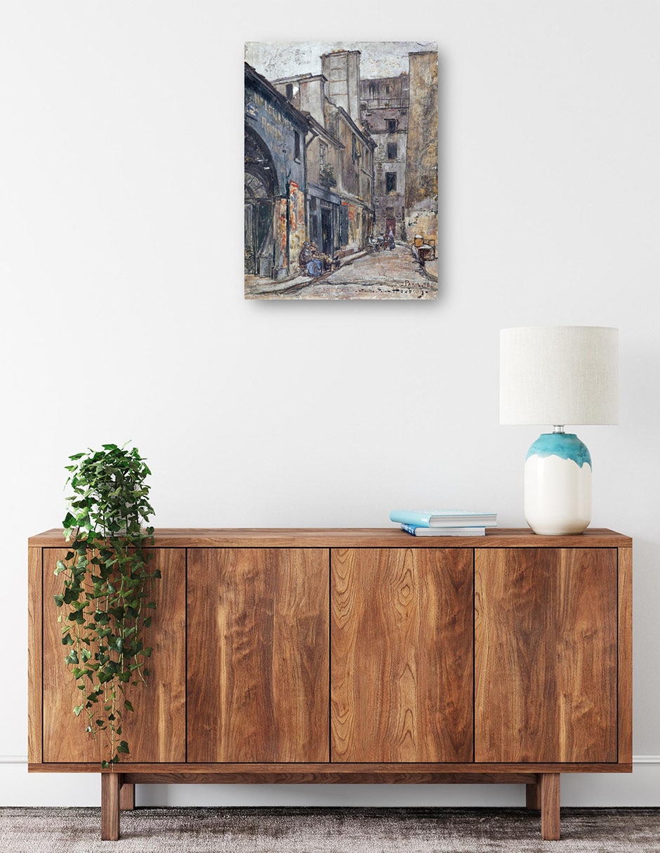 Cuadro decorativo técnica mixta Lugares 2
