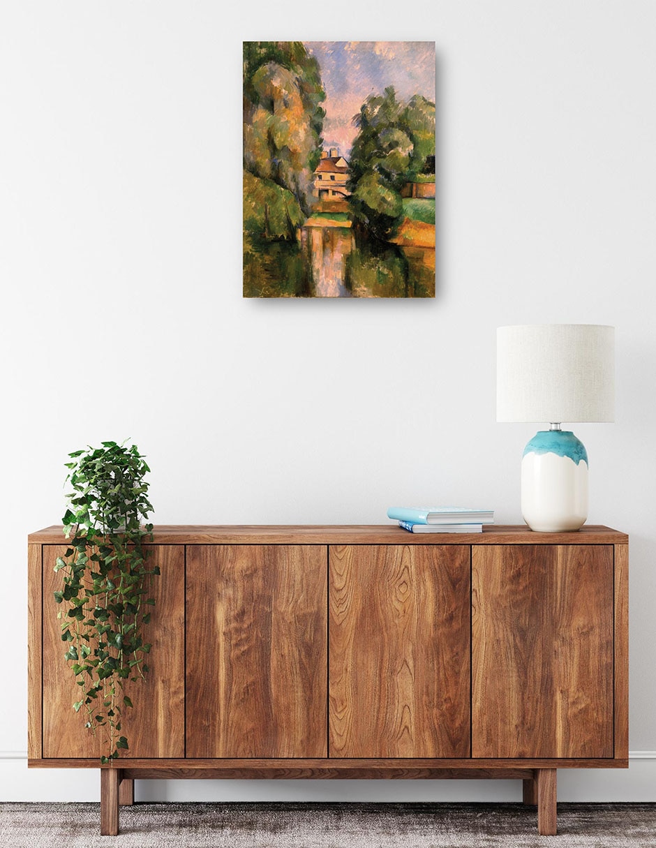 Cuadro decorativo técnica mixta Campos 3