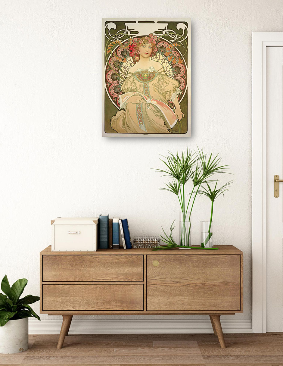 Cuadro decorativo Obraz técnica mixta Gente 3