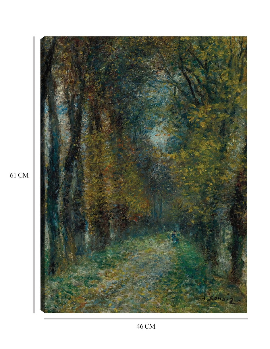 Cuadro decorativo El callejón cubierto (1872) técnica mixta Bosques 8