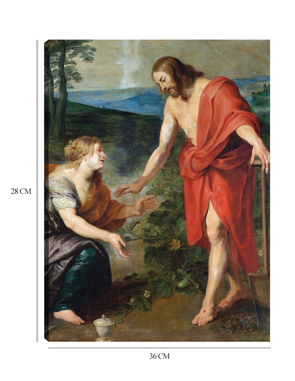 Cuadro decorativo Cristo se aparece a María Magdalena (1610 - 1690) técnica mixta Figuras Celestiales 2