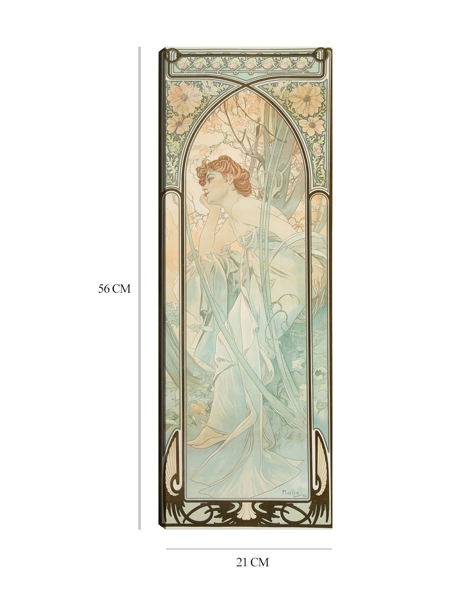 Cuadro decorativo Ensueño nocturno, de Times of Day (1899) técnica mixta Gente 2