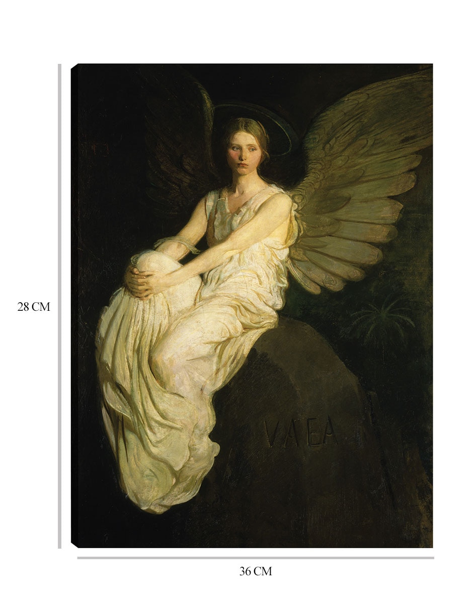 Cuadro decorativo Monumento a Stevenson (1903) técnica mixta Ángeles 2