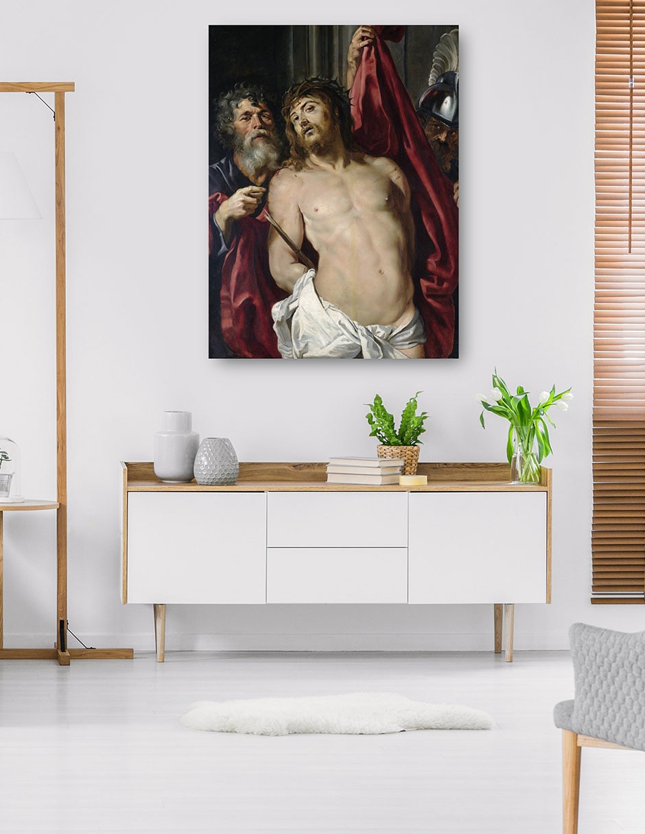 Cuadro decorativo Ecce homo (1800 - 1857) técnica mixta Figuras Celestiales 5