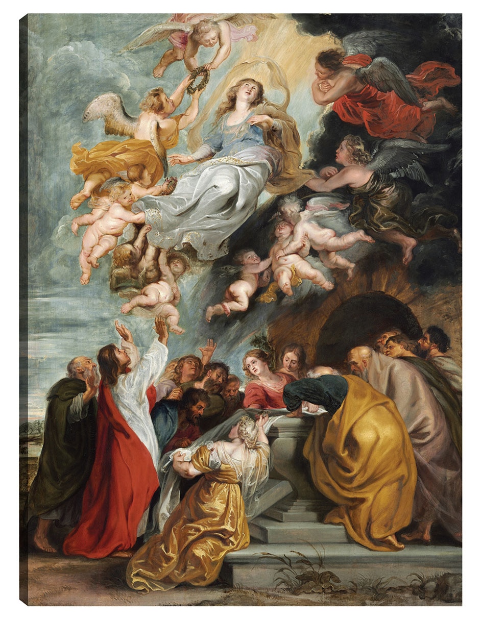 Cuadro decorativo La Asunción de la Virgen (probablemente a mediados de la década de 1620) técnica mixta Figuras Celestiales Cuadro decorativo La Asunción de la Virgen (probablemente a mediados de la década de 1620) técnica mixta Figuras Celestiales