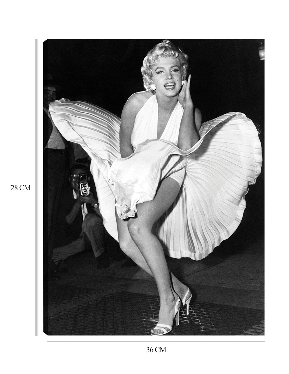 Cuadro decorativo Marilyn Monroe, La picazón de siete años técnica mixta Gente 8