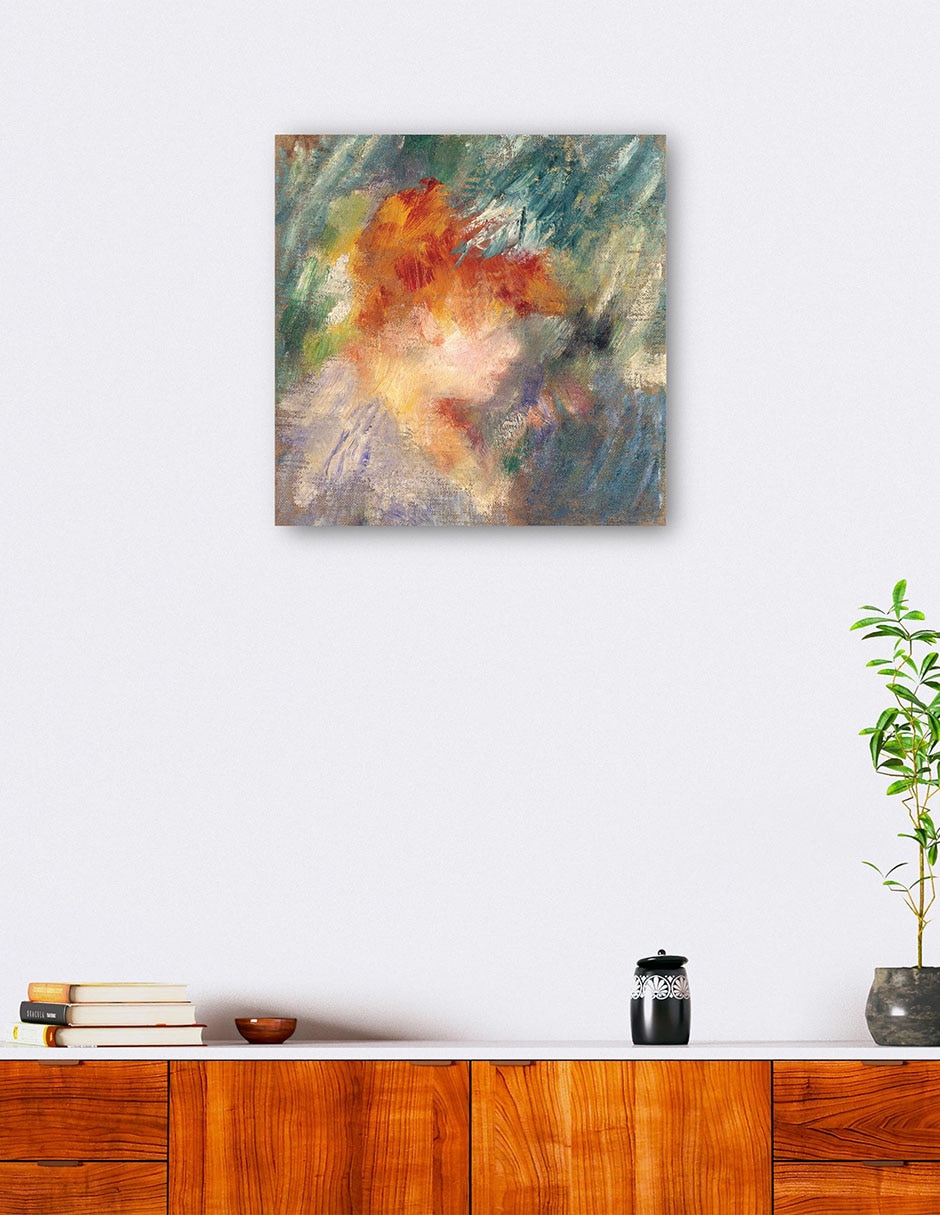 Cuadro decorativo Juana Samary técnica mixta Siluetas 5