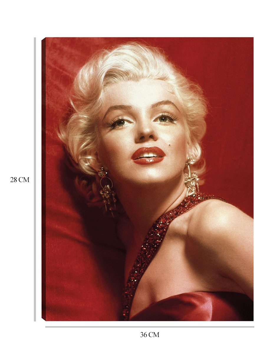 Cuadro decorativo Marilyn Monroe, Cómo casarse con un millonario técnica mixta Gente 2