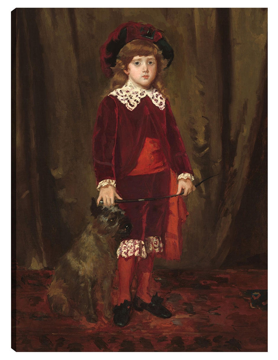 Cuadro decorativo Eddy Cassatt técnica mixta Retratos