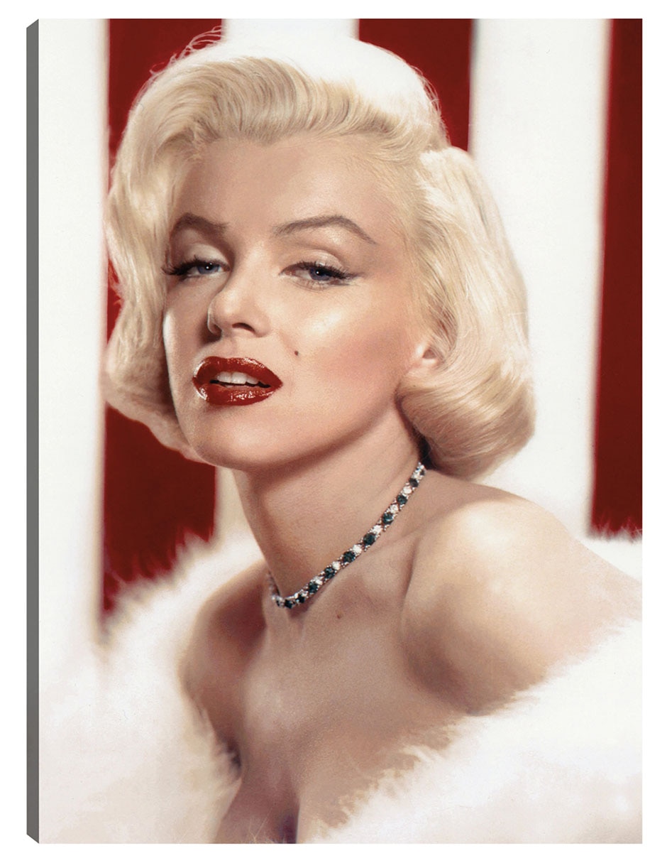 Cuadro decorativo Marilyn Monroe, Revista Photoplay, 1953 técnica mixta Gente