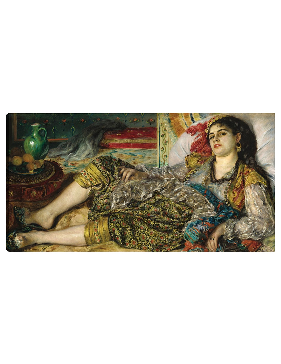 Cuadro decorativo Odalisca técnica mixta Retratos