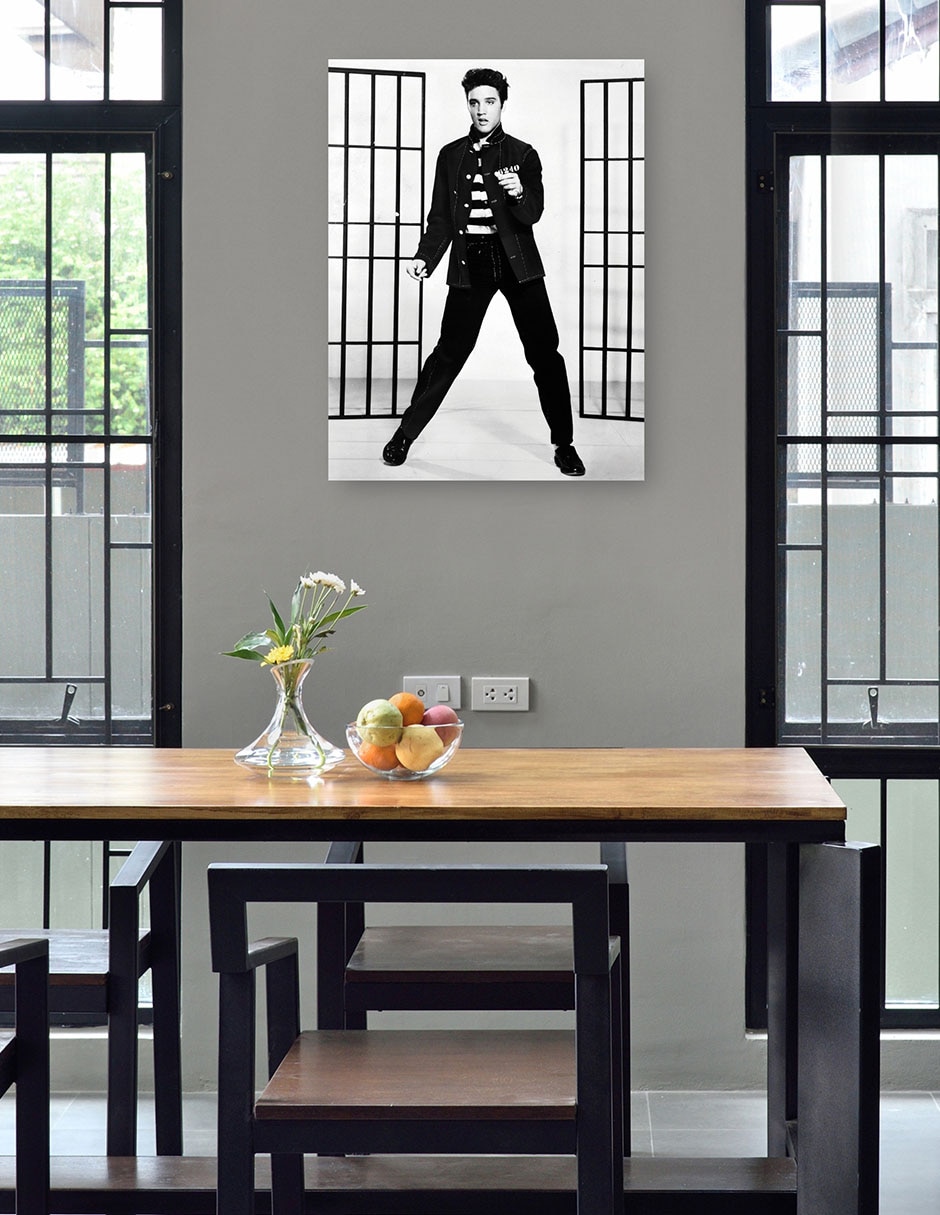 Cuadro decorativo Elvis Presley en Jailhouse Rock técnica mixta Música 4