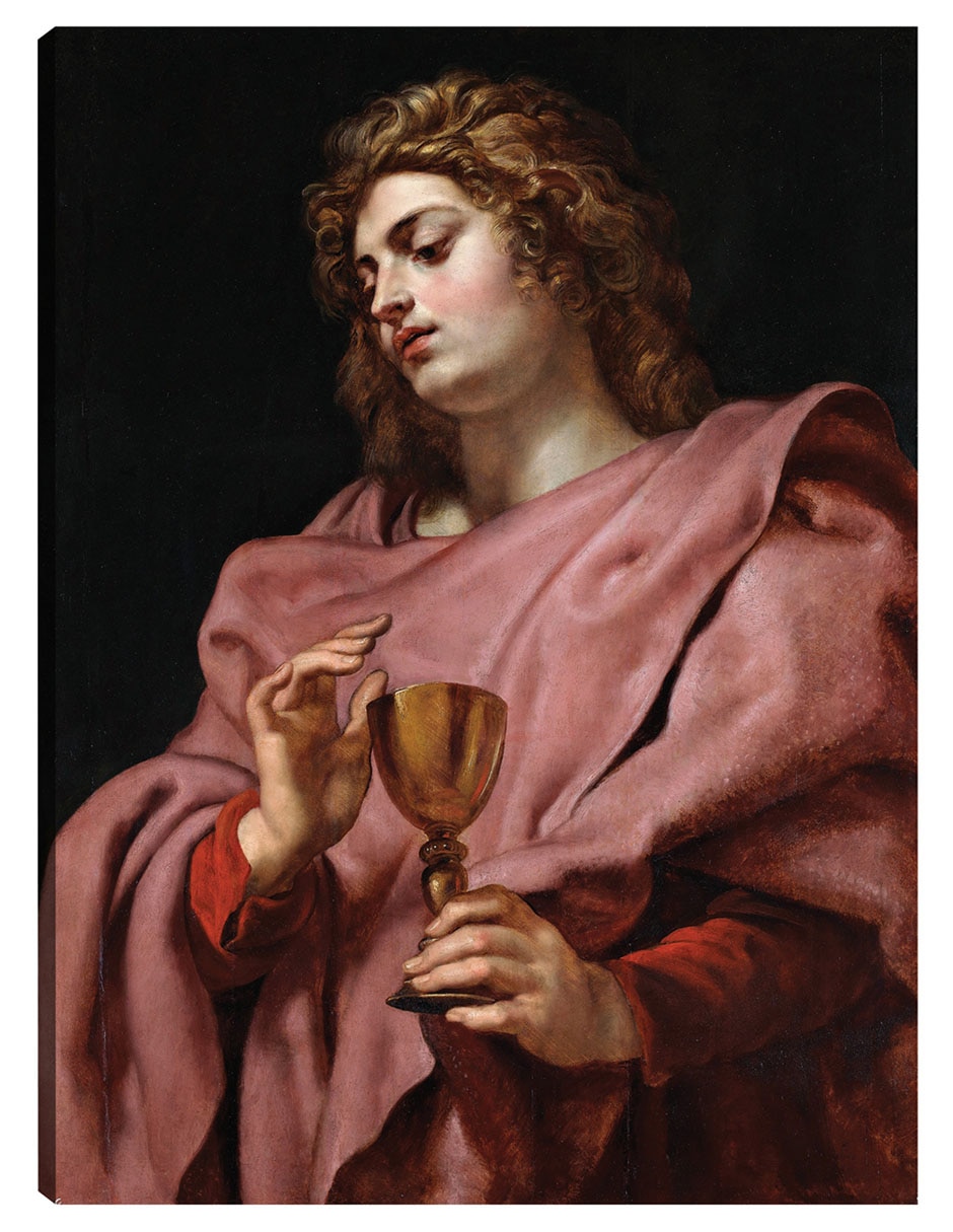 Cuadro decorativo San Juan Evangelista (1610-12) técnica mixta Figuras Celestiales