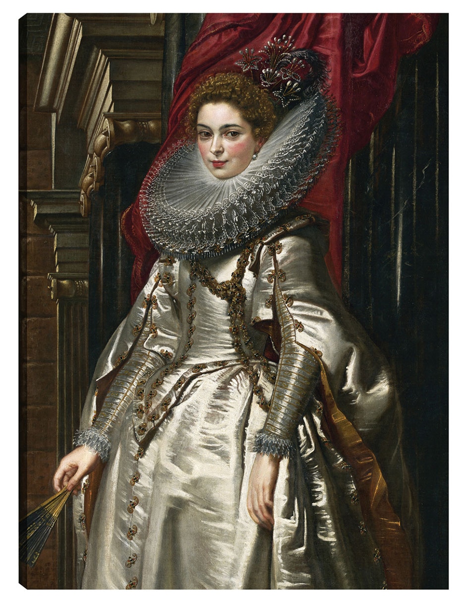 Cuadro decorativo Marchesa Brígida Spinola Doria (1606) técnica mixta Retratos Cuadro decorativo Marchesa Brígida Spinola Doria (1606) técnica mixta Retratos