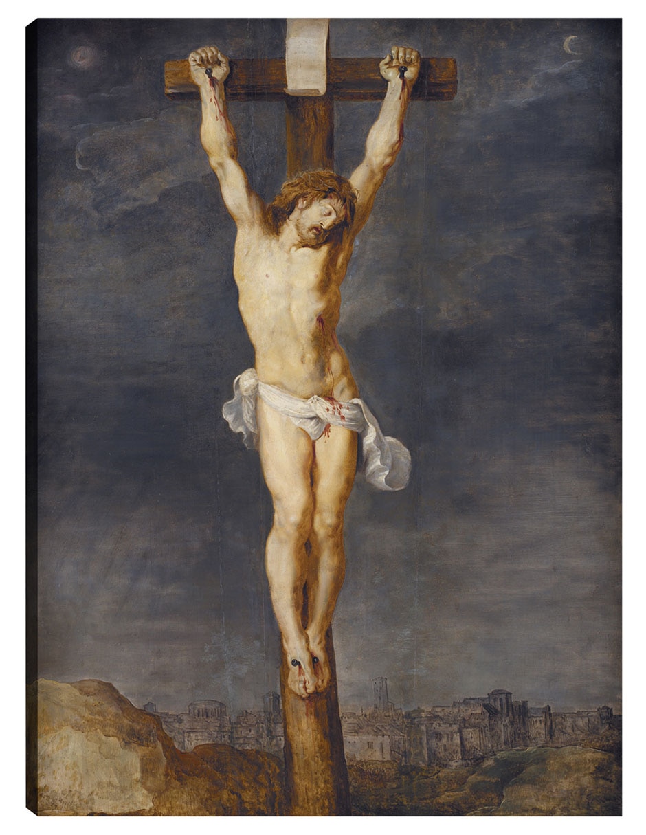 Cuadro decorativo Cristo en la cruz (1592 – 1633) técnica mixta Figuras Celestiales Cuadro decorativo Cristo en la cruz (1592 – 1633) técnica mixta Figuras Celestiales