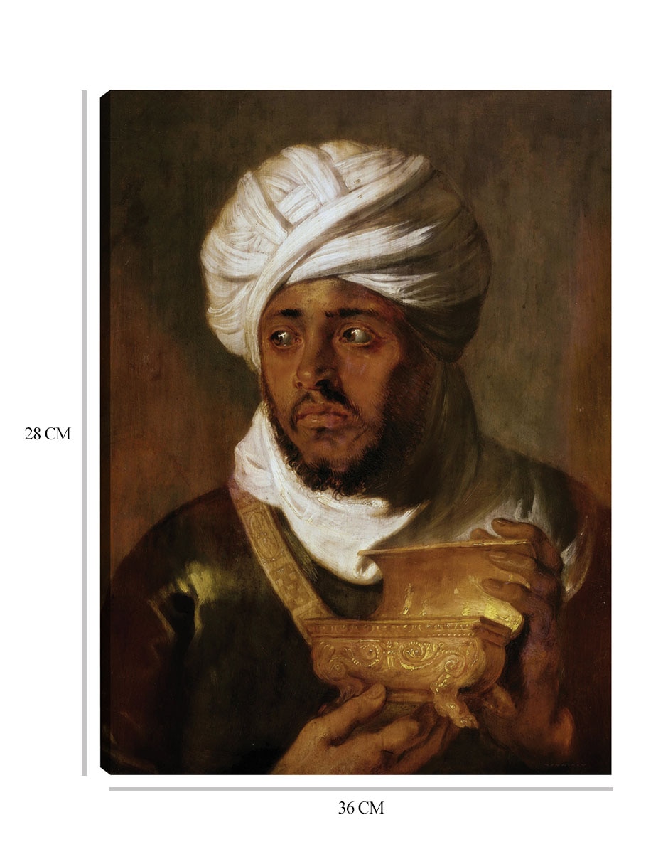 Cuadro decorativo El rey moro (hacia 1618) técnica mixta Retratos 8