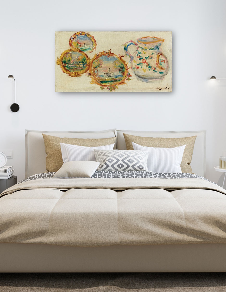 Cuadro decorativo Faïences Décorées (hacia 1916) técnica mixta Objetos 6
