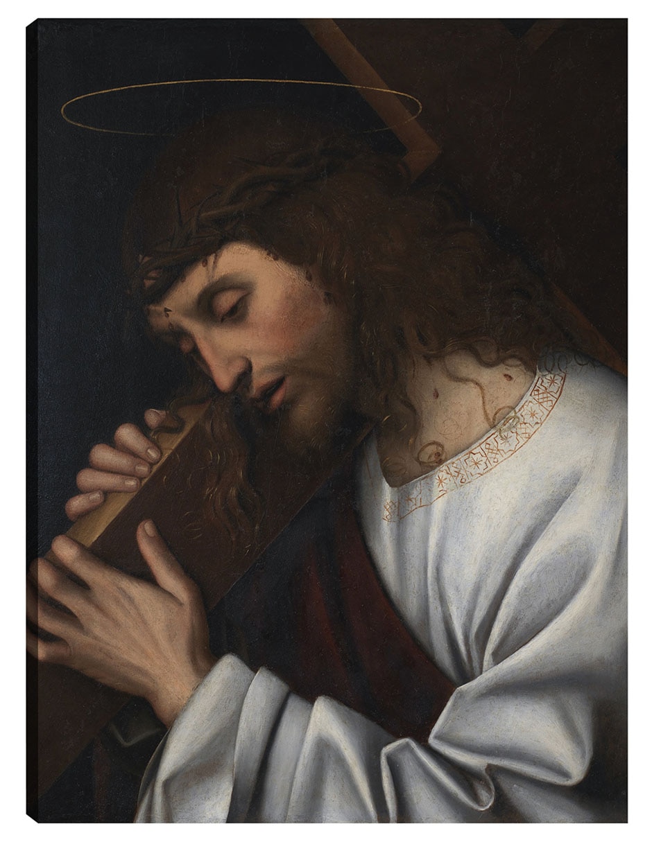 Cuadro decorativo Cristo cargando la cruz (1498 – 1501) técnica mixta Figuras Celestiales Cuadro decorativo Cristo cargando la cruz (1498 – 1501) técnica mixta Figuras Celestiales