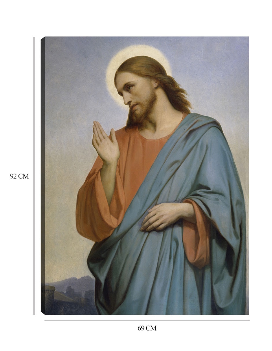 Cuadro decorativo Cristo llorando sobre Jerusalén (1849) técnica mixta Figuras Celestiales 8