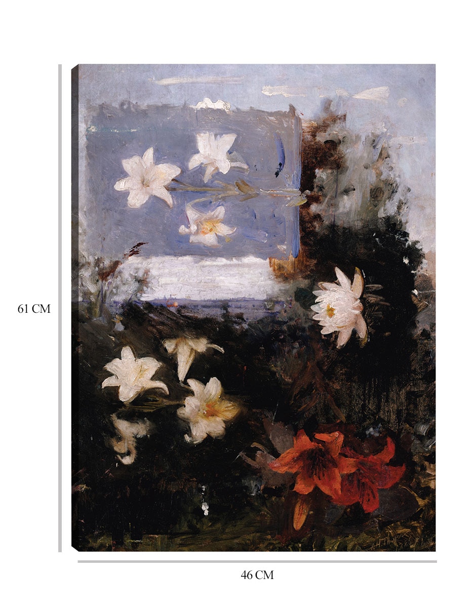 Cuadro decorativo Estudios florales (hacia 1886) técnica mixta Floración 2