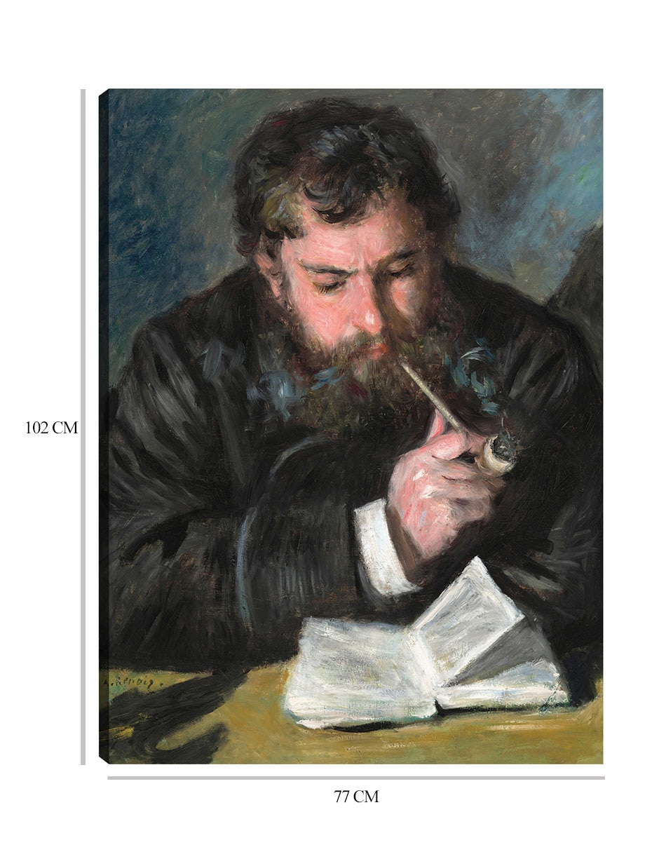 Cuadro decorativo Claude Monet técnica mixta Retratos 2