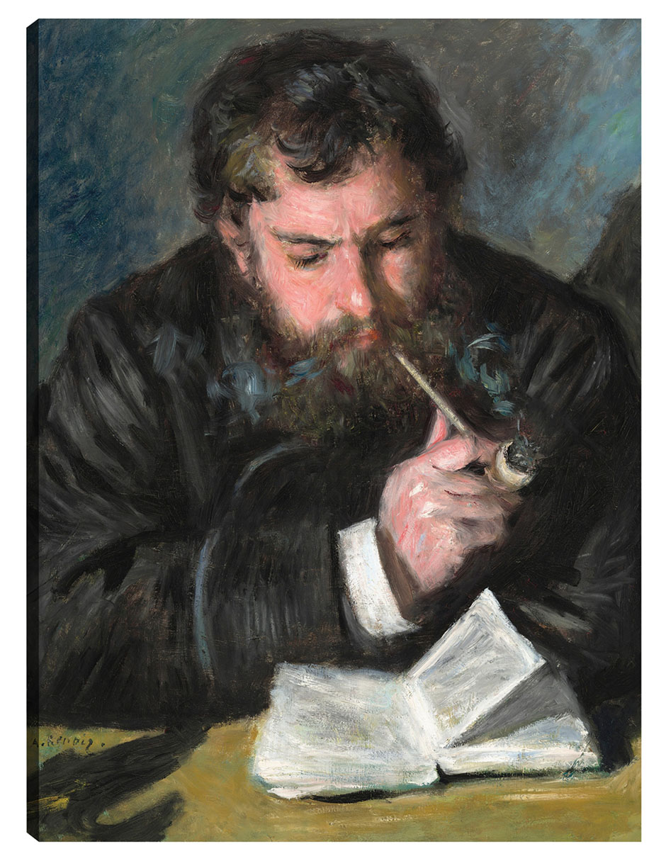 Cuadro decorativo Claude Monet técnica mixta Retratos Cuadro decorativo Claude Monet técnica mixta Retratos