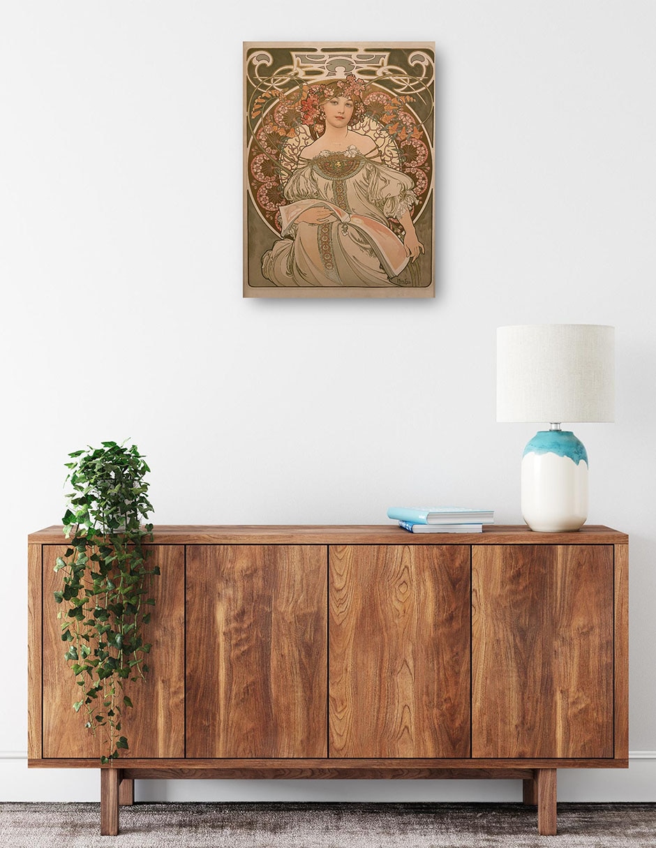 Cuadro decorativo Ensueño técnica mixta Gente 3