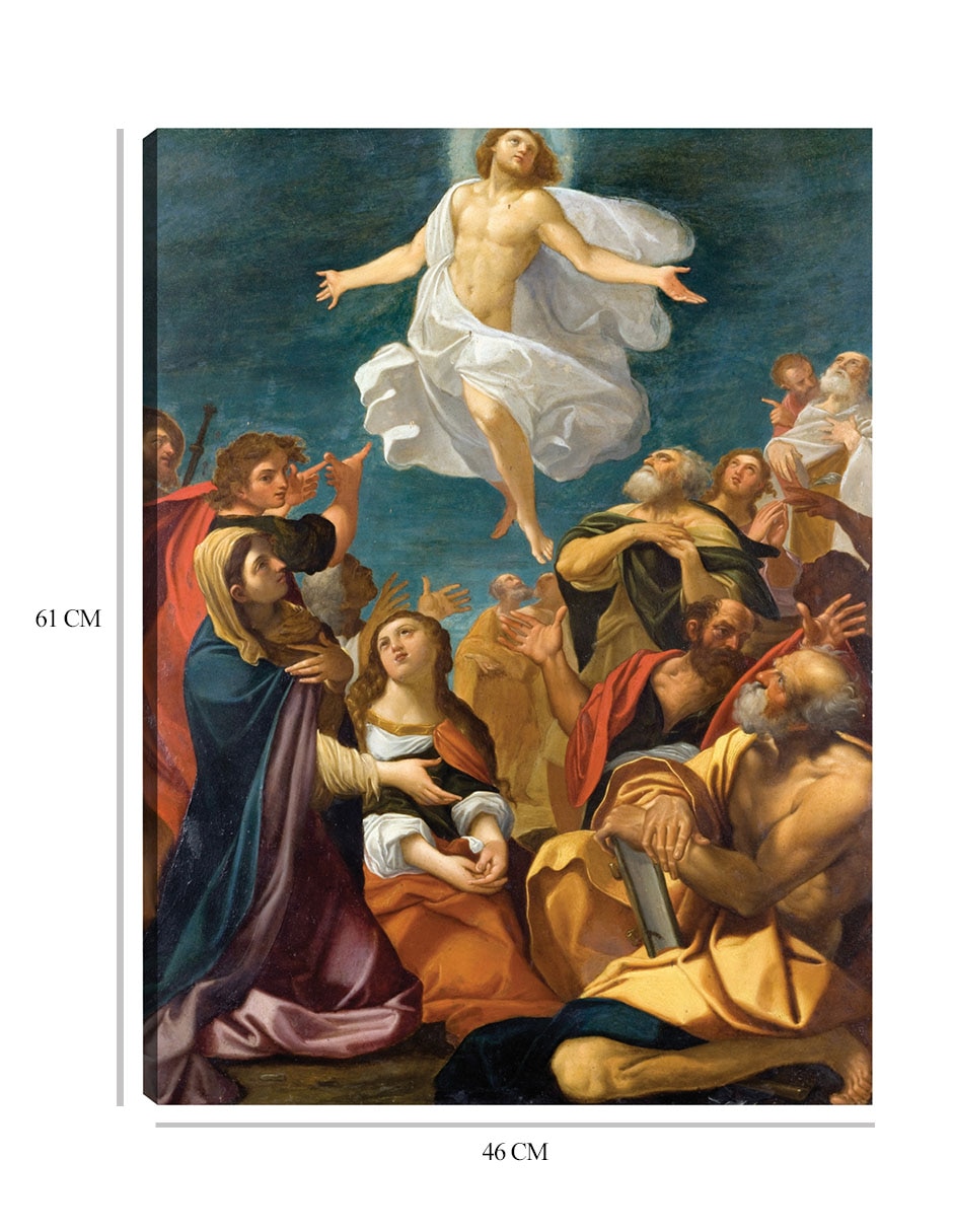 Cuadro decorativo Ascensión de Cristo (hacia 1640) técnica mixta Figuras Celestiales 2