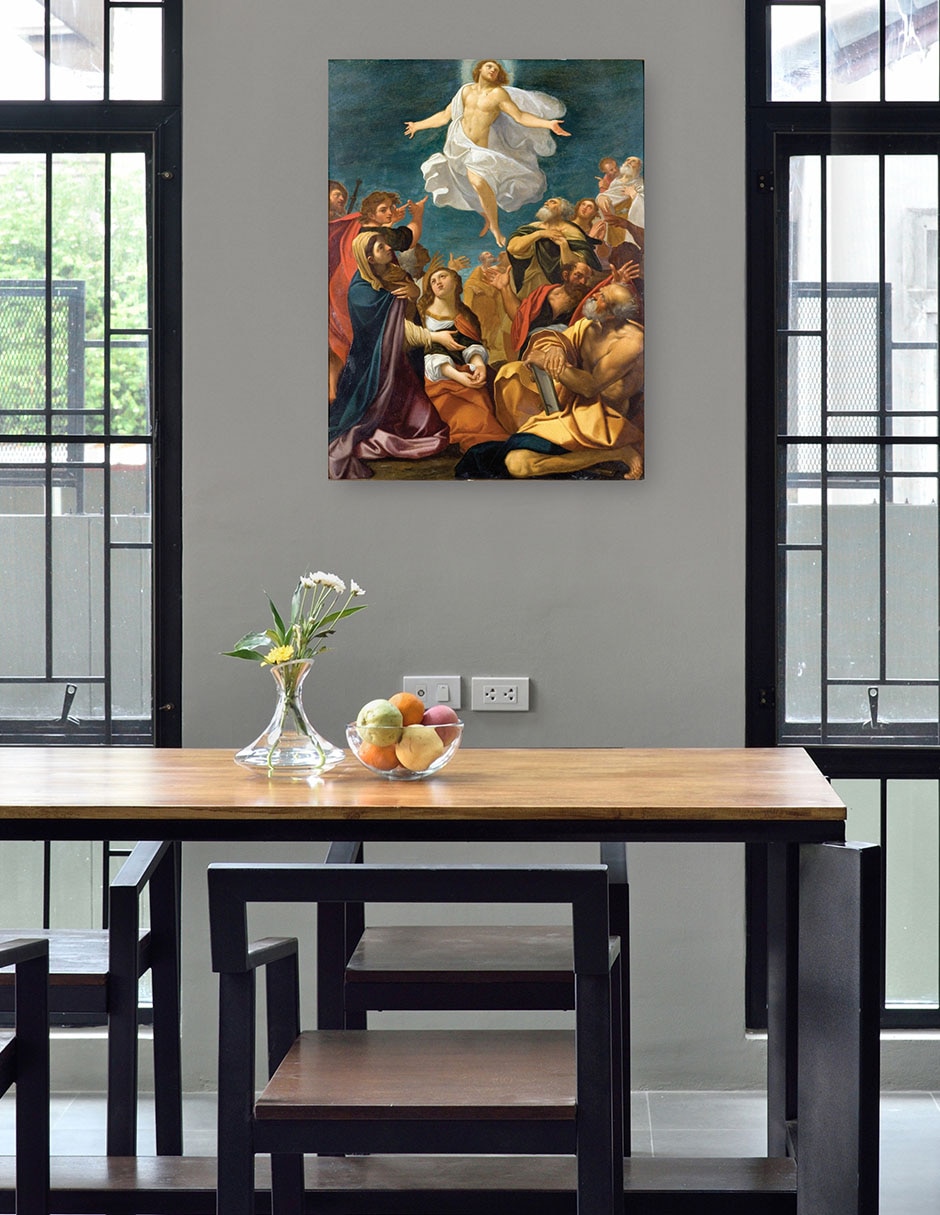 Cuadro decorativo Ascensión de Cristo (hacia 1640) técnica mixta Figuras Celestiales 5