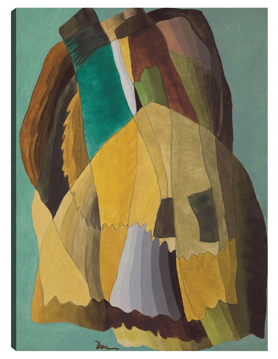 Cuadro decorativo Camino de la costa (1942) técnica mixta Formas