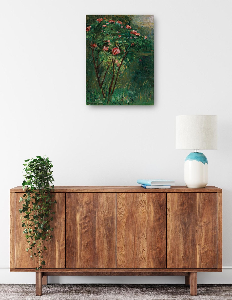 Cuadro decorativo El rosal en flor (c. 1884-1885) técnica mixta Primavera 2